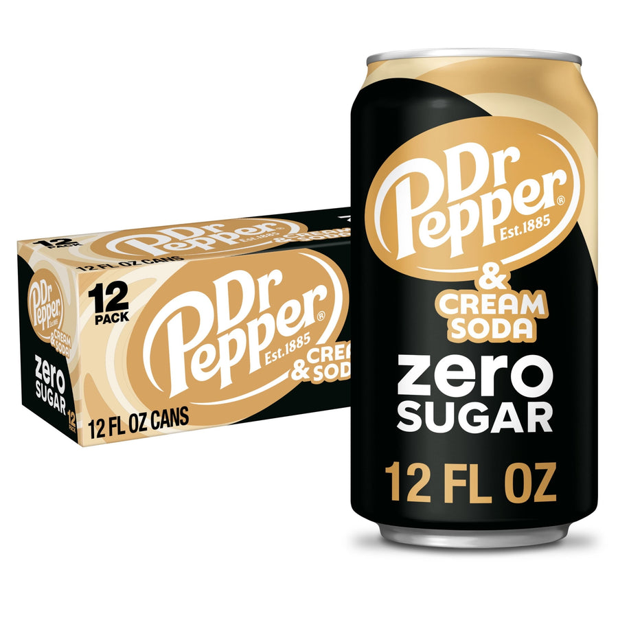 Dr Pepper & Cream Soda Zero Sugar - Zero Choice