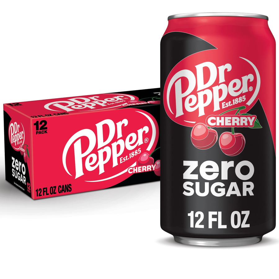 Dr Pepper Cherry Zero Sugar Soda - Flavor Pick